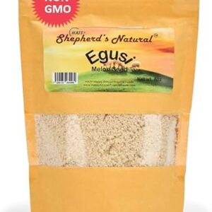 combo deal egusi 8oz & crayfish ground 4oz, non gmo