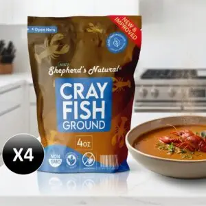 crayfish. dried, ground. 1lb (16oz) bag seasoning