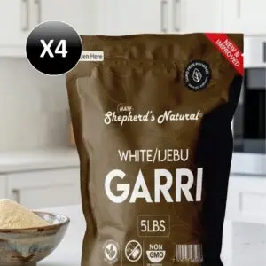 nigerian ijebu garri , 10lb / 160oz bag