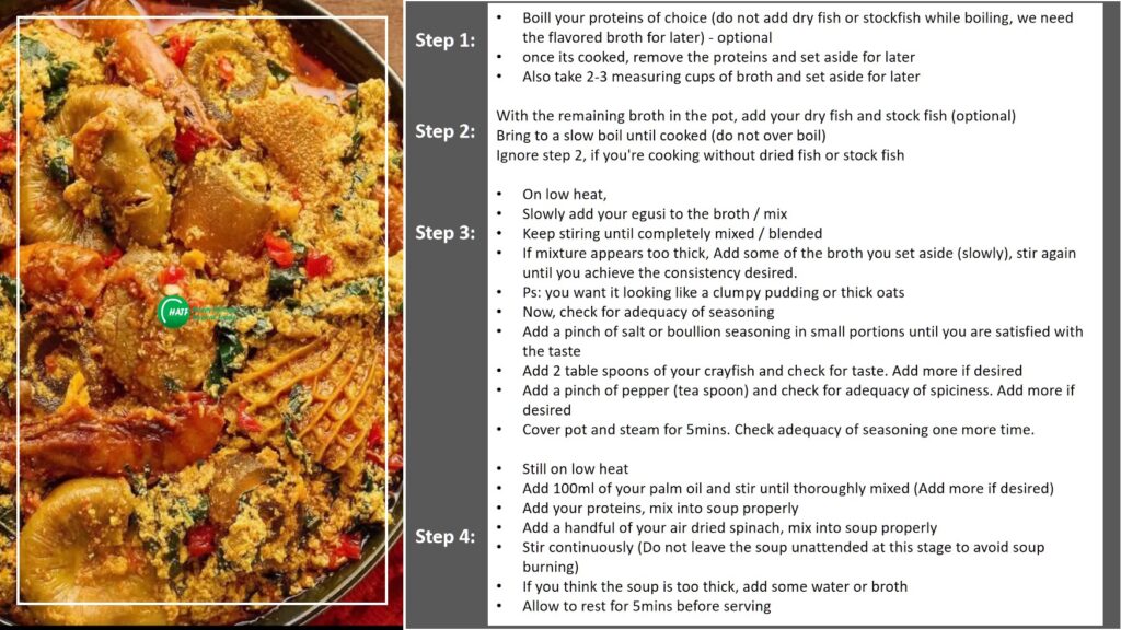 hatf egusi soup recipe 2