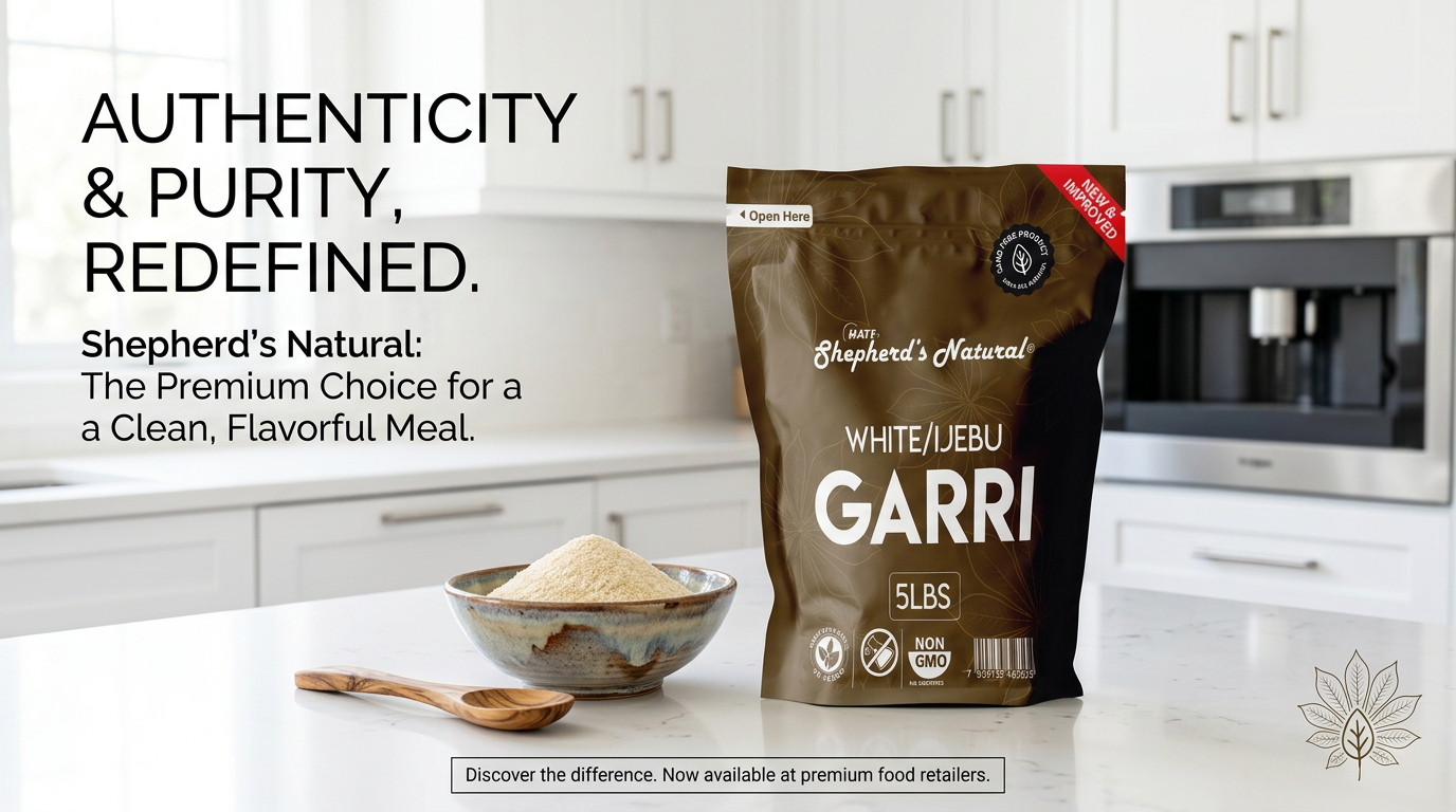 ijebu garri/gari 1 lb / 16 oz bag by hatf