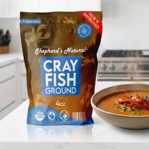 crayfish. dried, ground. 4 oz bag seasoning