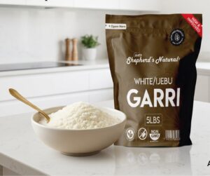 nigerian ijebu garri by shepherd's natural 5lb / 80oz bag