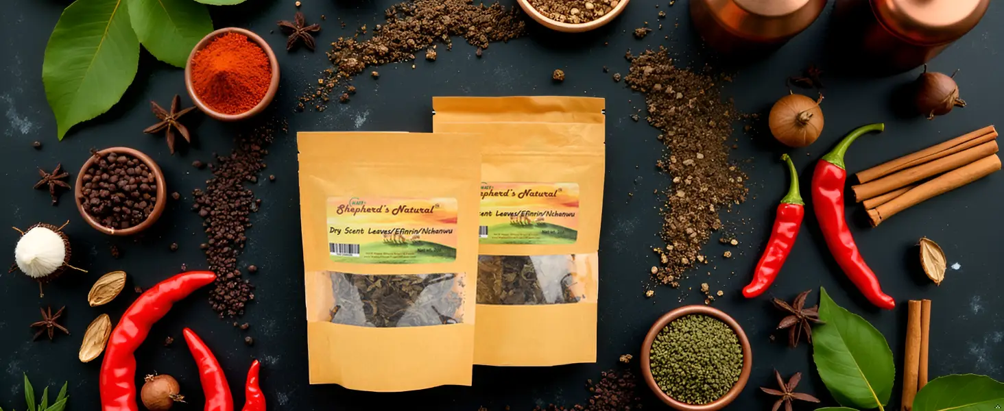 scent leaves / efinrin / nchanwu (dry) 2oz bag seasoning