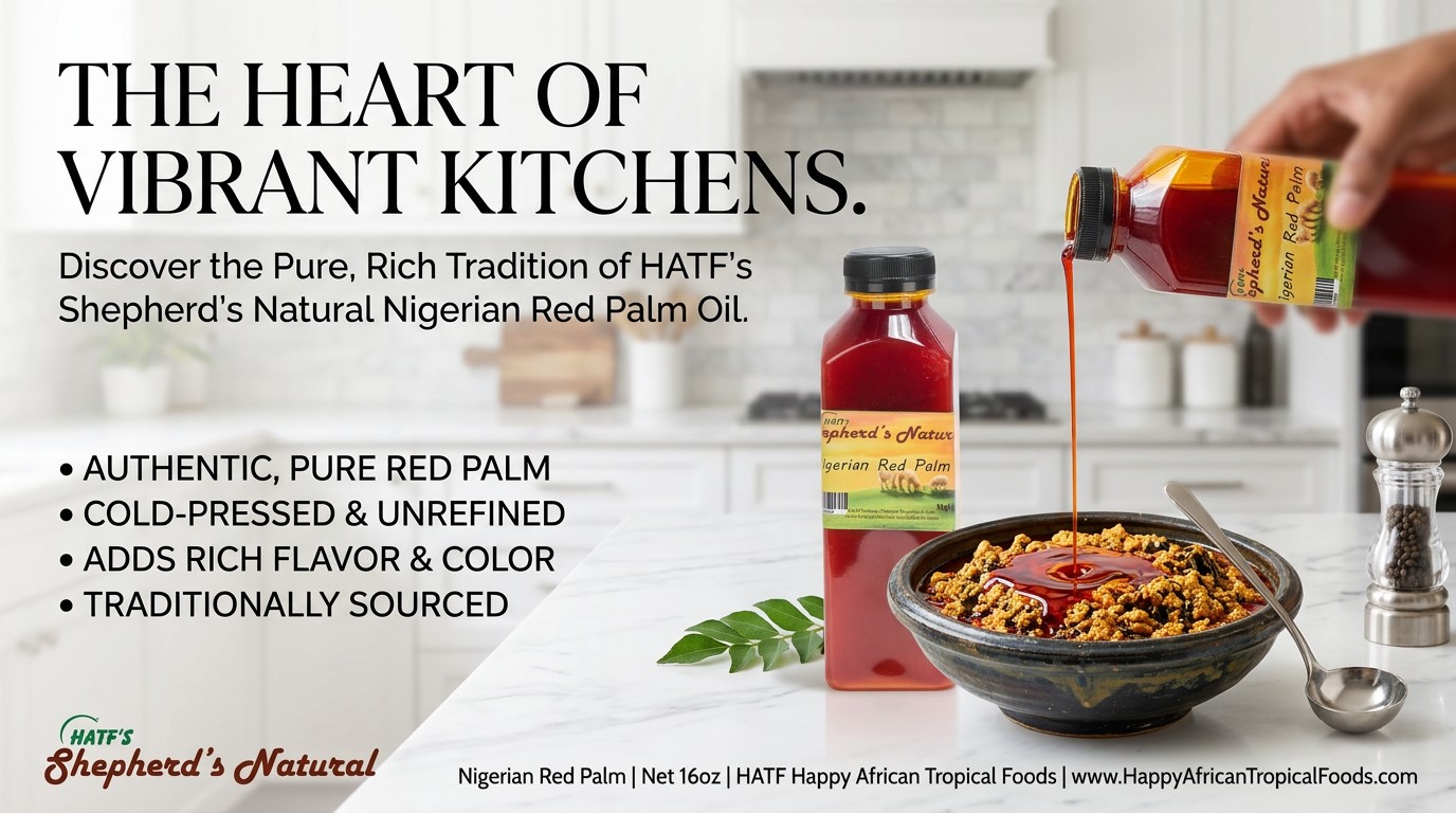 nigerian red palm oil (500ml x 4 bottles), 100% all natural in easy grip container