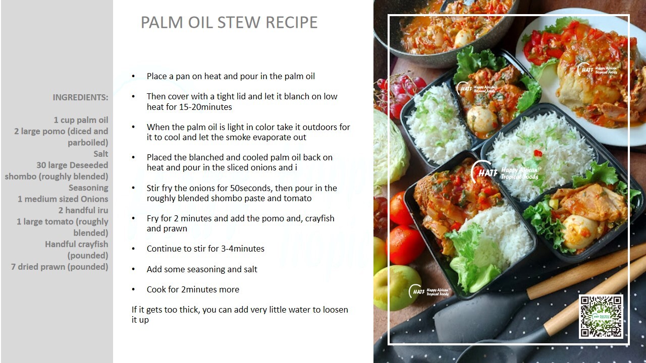 palm oil stew recipe